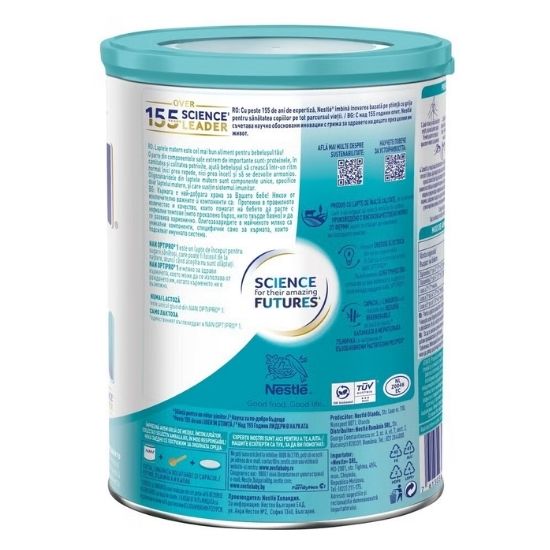Nan 1 Optipro HMO, Lapte de inceput, 0-6 luni, 800 g, Nan