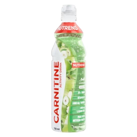 Carnitine Activity Drink, Sparkling Green Apple, 8 x 750 ml, Nutrend