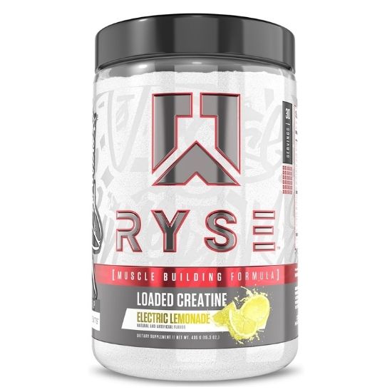 Loaded Creatine, Electric Lemonade, 435g, RYSE