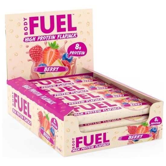 Bodyfuel Flapjack, Berry, 12 x 40g, Applied Nutrition - Vitax.ro