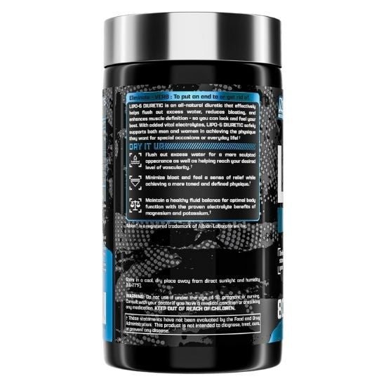 Lipo-6 Diuretic, 80 caps, Nutrex - Vitax.ro