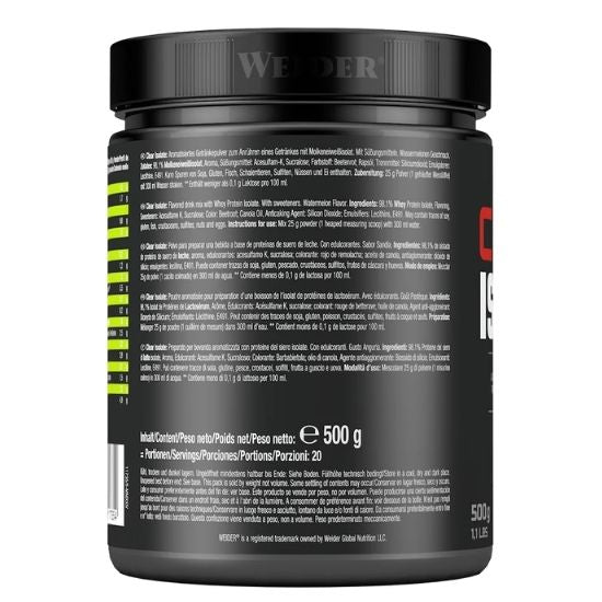 Clear Isolate, Watermelon, 500g, Weider