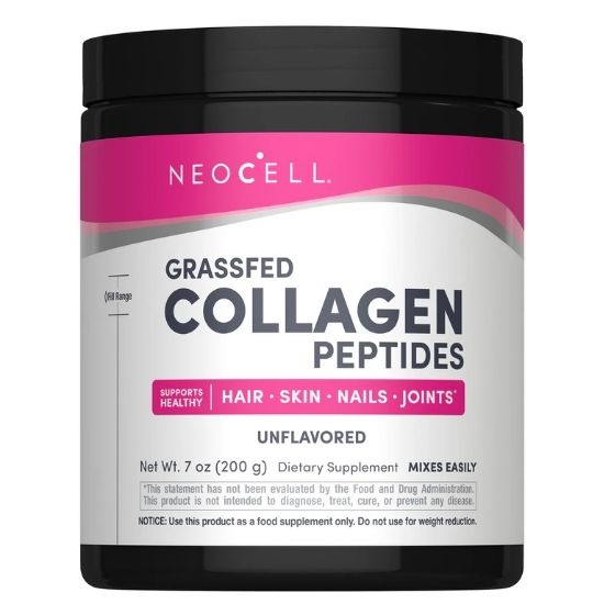 Grassfed Collagen Peptides, Unflavored, 200g, NeoCell - Vitax.ro