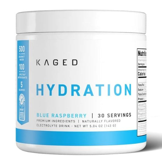 Hydration, Blue Raspberry, 143g, Kaged Muscle
