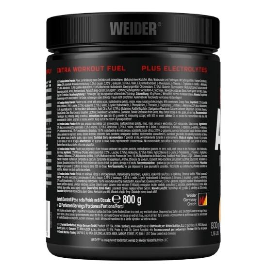 Premium Amino, Fresh Orange, 800g, Weider