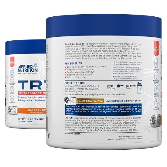Agewell 40+ TRT, Orange Burst, 300g, Applied Nutrition
