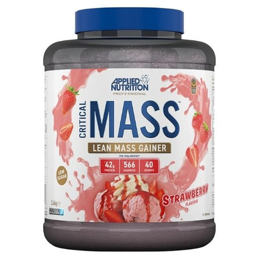 Critical Mass - Professional, Strawberry, 2400g, Applied Nutrition - Vitax.ro