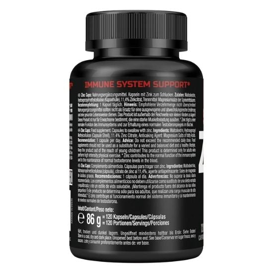 Strong Zinc, 25mg, 120 caps, Weider