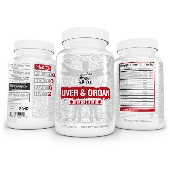 Liver & Organ Defender - Legendary Series, 270 caps, 5% Nutrition