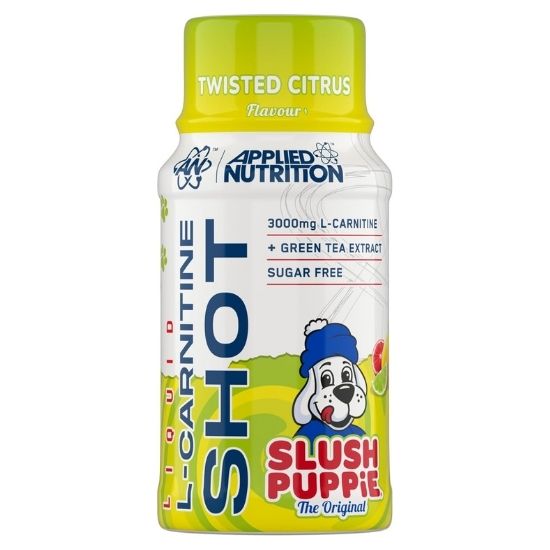 Liquid L-Carnitine Shot, Slush Puppie Twisted Citrus, 12 x 60 ml, Applied Nutrition | Vitax.ro