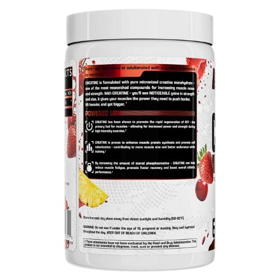 Creatine Monohydrate, Fruit Punch, 390g, Nutrex - Vitax.ro