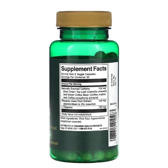 Pure Energy, 60 vcaps, Swanson - Vitax.ro