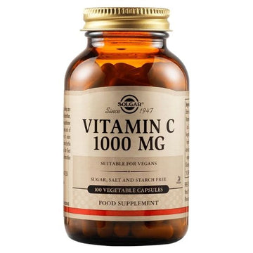 Vitamin C, 1000mg, 100 caps, Solgar
