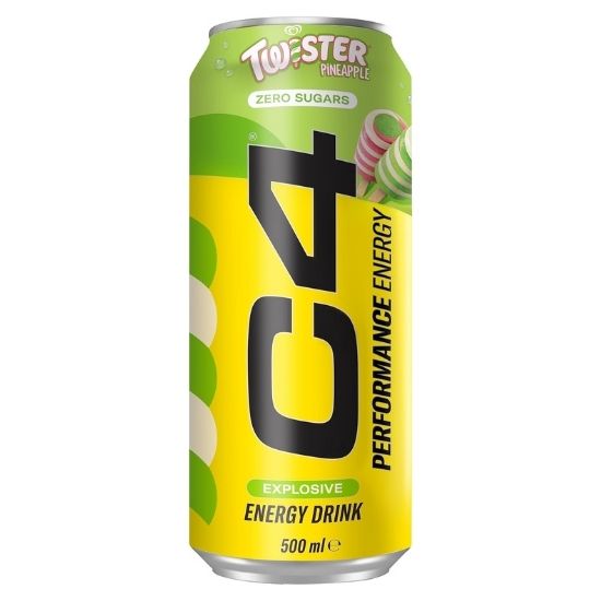 C4 Performance Energy, Twister Pineapple, 12 x 500 ml, Cellucor | Vitax.ro