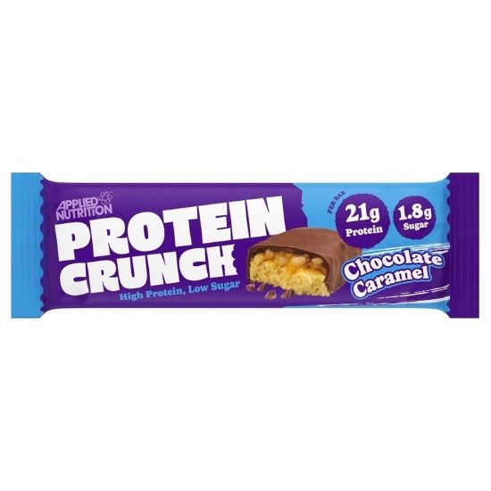 Protein Crunch Bar, Milk Chocolate Caramel, 12x62g, Applied Nutrition
