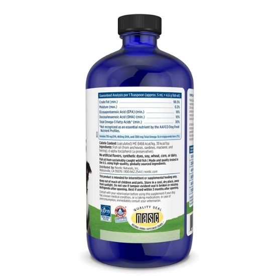 Omega-3 Pet, 473 ml, Nordic Naturals - Vitax.ro