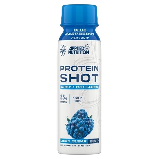 Protein Shot, Blue Raspberry, 12 x 100 ml, Applied Nutrition | Vitax.ro