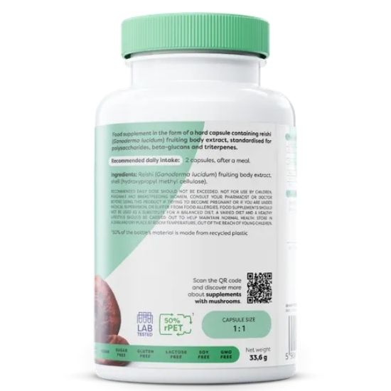Reishi, 1000 mg, 60 vegan caps, Osavi - Vitax.ro