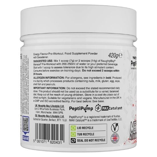 Menace V2, Energy, 420g, Naughty Boy - Vitax.ro