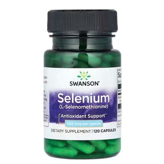 SeMSC Selenium, 200mcg, 120 caps, Swanson - Vitax.ro