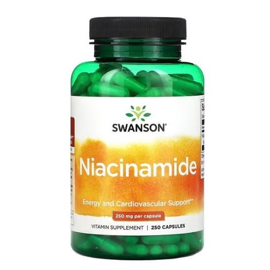 Niacinamide, 250mg, 250 caps, Swanson - Vitax.ro