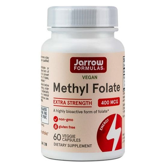 Methyl Folate, 400mcg, 60 vcaps, Jarrow Formulas - Vitax.ro