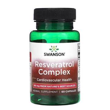 Resveratrol Complex, 60 caps, Swanson - Vitax.ro