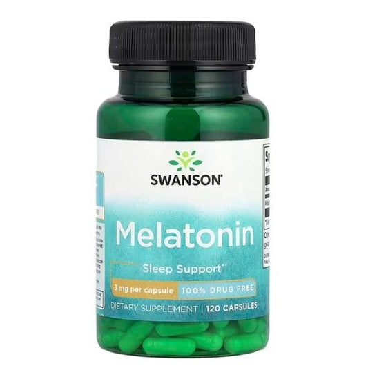 Melatonin, 3mg, 120 caps, Swanson - Vitax.ro