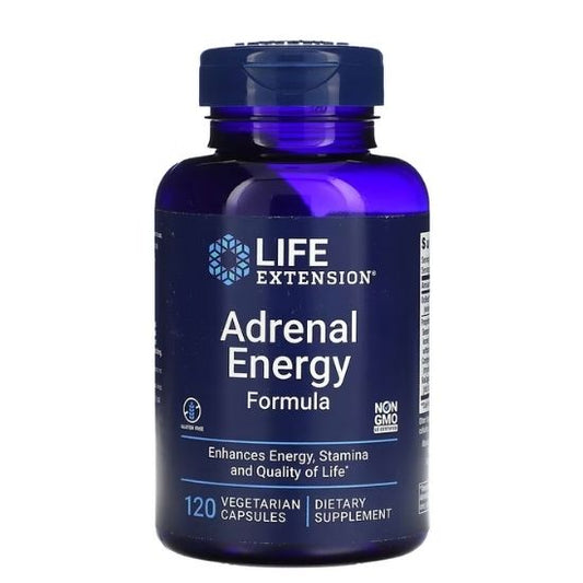 Adrenal Energy Formula, 120 vcaps, Life Extension - Vitax.ro