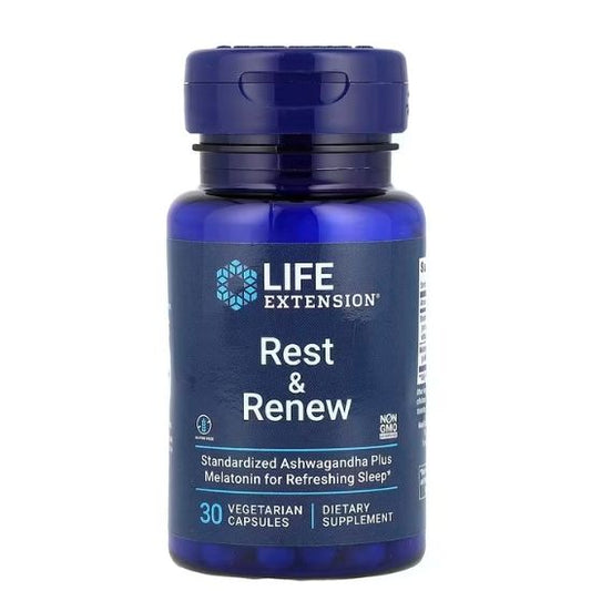 Rest & Renew, 30 vcaps, Life Extension - Vitax.ro