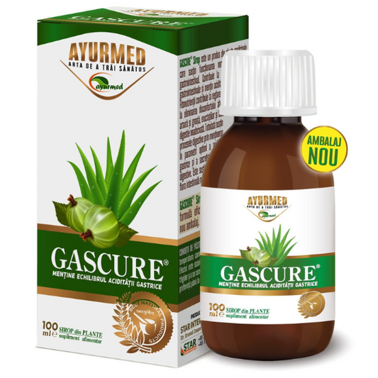 Gascure Sirop, Ayurmed, 100 Ml - Vitax.ro