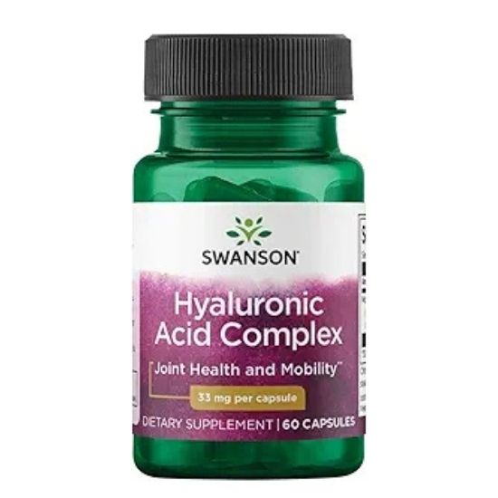 Hyaluronic Acid Complex, 33mg, 60 caps, Swanson - Vitax.ro