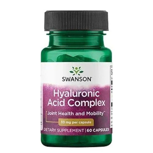 Hyaluronic Acid Complex, 33mg, 60 caps, Swanson - Vitax.ro