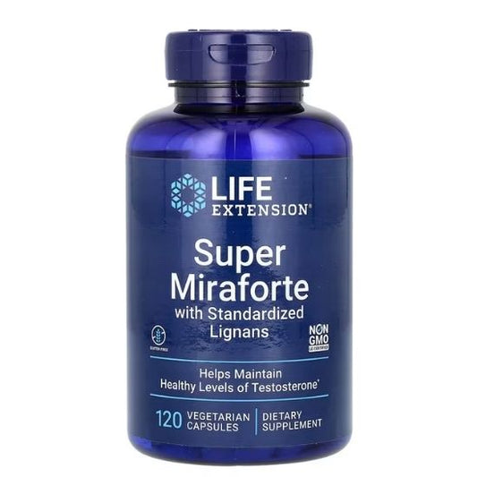 Super Miraforte with Standardized Lignans, 120 vcaps, Life Extension - Vitax.ro
