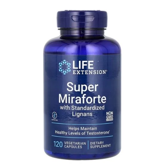 Super Miraforte with Standardized Lignans, 120 vcaps, Life Extension - Vitax.ro