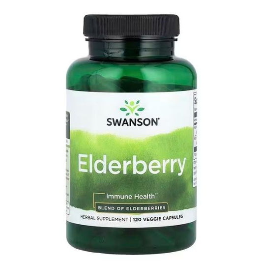 Elderberry, 120 vcaps, Swanson - Vitax.ro