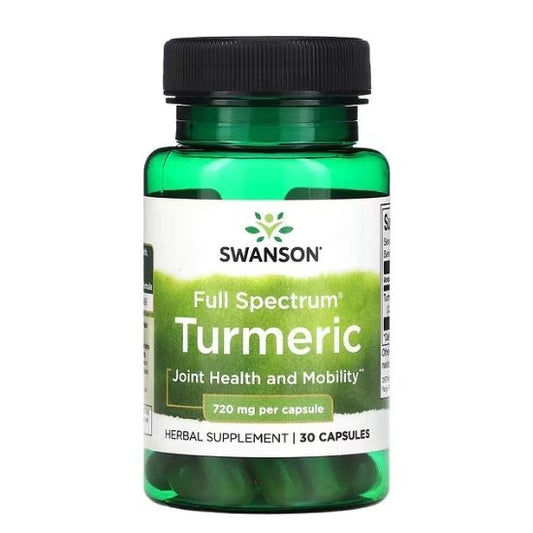 Turmeric, 720mg, 30 caps, Swanson - Vitax.ro