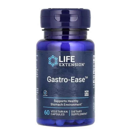 Gastro-Ease, 60 vcaps, Life Extension - Vitax.ro