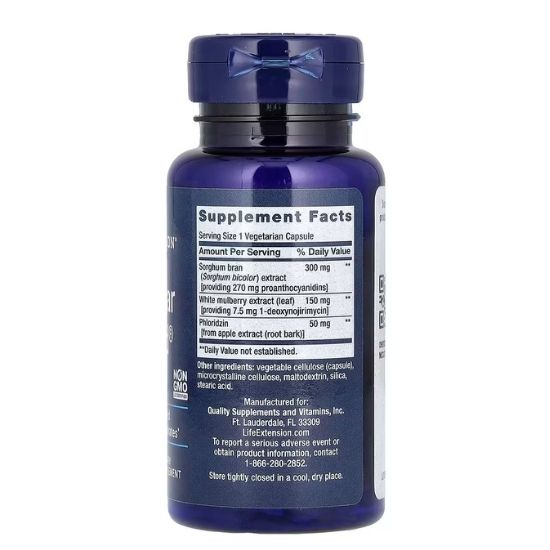Tri Sugar Shield, 60 vcaps, Life Extension - Vitax.ro