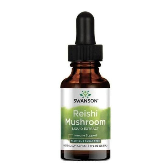 Reishi Mushroom Liquid Extract, 29 ml, Swanson - Vitax.ro