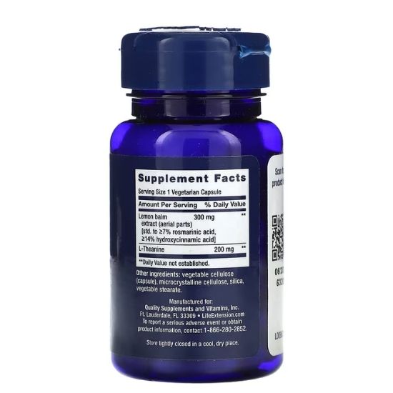 Enhanced Stress Relief, 30 vcaps, Life Extension - Vitax.ro