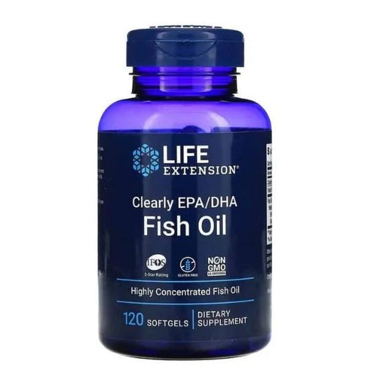 Clearly EPA/DHA, 120 softgels, Life Extension - Vitax.ro