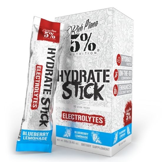 Hydrate - Legendary Series Stick Packs, Blueberry Lemonade, 10 x 9g, 5% Nutrition - Vitax.ro