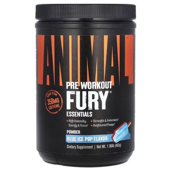 Animal Fury, Ice Pop, 483g, Universal Nutrition - Vitax.ro