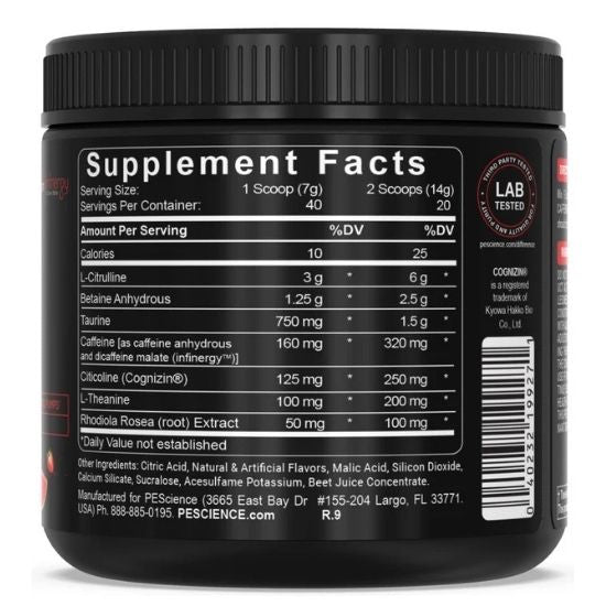 Prolific, Melon Berry Twist, 280g, PEScience