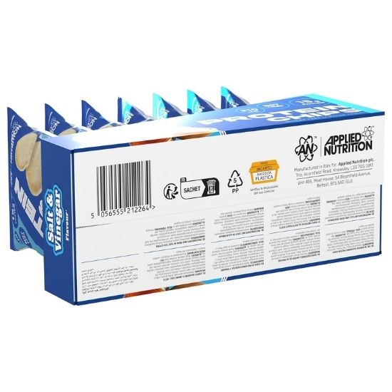 Protein Chips, Salt & Vinegar, 7 x 50g, Applied Nutrition