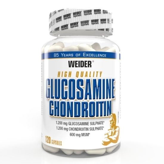 Glucosamine Chondrotin Plus MSM, 120 caps, Weider