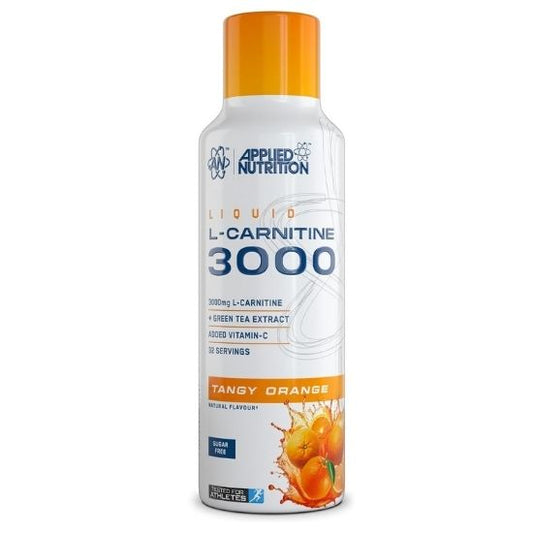L-Carnitine Liquid 3000, Tangy Orange, 495 ml, Applied Nutrition