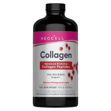 Collagen Type 1 & 3 Liquid, Pomegranate, 473 ml, NeoCell - Vitax.ro
