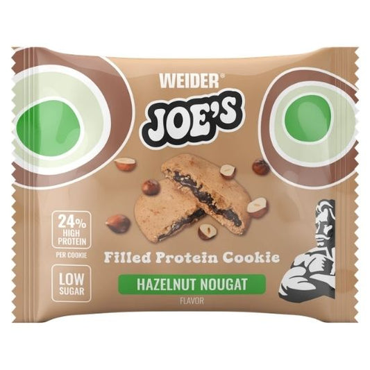 Joe`s Filled Protein Cookie, Hazelnut Nougat, 60g, Weider